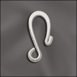 BASE METAL PLATED "S" HOOK (SILVER PLATED)