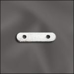 (D) Base Metal Plated Spacer Bar 2 Strand (Silver Plated)