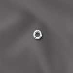 STERLING SILVER 22 GA .025"/2.5MM OD JUMP RING ROUND - OPEN