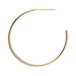 Gold Filled 30mm Wire Hoop with .74mm Post