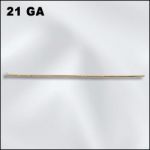 Base Metal Plated 2" Head Pin .024/.65Mm/22Ga Head Diameter 1.6Mm (Gold Plated)