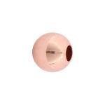 Rose Gold Filled 4mm Smooth Round Seamless Bead w/.070"/1.8mm Hole