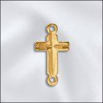 Base Metal Plated - Cross Station (Gold Plated)