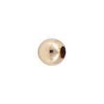 Gold Filled 2.5mm Smooth Round Seamless Bead w/.9mm hole