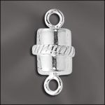 Sterling Silver 8mm Magnetic Clasp w/Ring