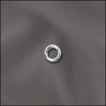 Silver Filled 22 Ga .025"/3mm Od Jump Ring Round - Closed