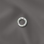 Sterling Silver 20 Ga .032"/4Mm Od Jump Ring Round - Closed