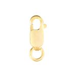 Gold Filled 8x3mm Lobster Claw with Open Jump Ring - .025" x 4mm