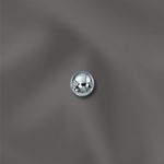 Silver Filled 3Mm Light Weight - Smooth Round W/.9mm Hole