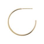Gold Filled 25mm Wire Hoop with .74mm Post