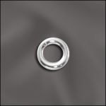 STERLING SILVER 16 GA .051"/6MM OD JUMP RING ROUND  - OPEN