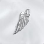 Sterling Silver Open Wing Charm