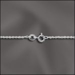 Sterling Silver Finished Rope Chain - 16"