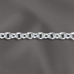 Sterling Silver Round Cable Chain