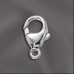 Silver Filled - 11mm Lobster Claw W/Solid Ring