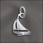 STERLING SILVER CHARM - SAILBOAT