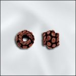 Pewter 6Mm Round Bead (Antique Copper)