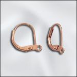 Genuine Copper Lever Back w/ Open Ring