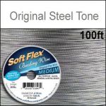 Steel Tone Soft Flex Wire - 49 STD - 100' .019"/24G/.50mm