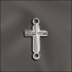 Base Metal Plated - Cross Station (Silver Plated)
