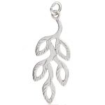 Sterling Silver Olive Branch Charm
