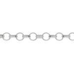 Sterling Silver Rolo Chain - 2.4mm OD